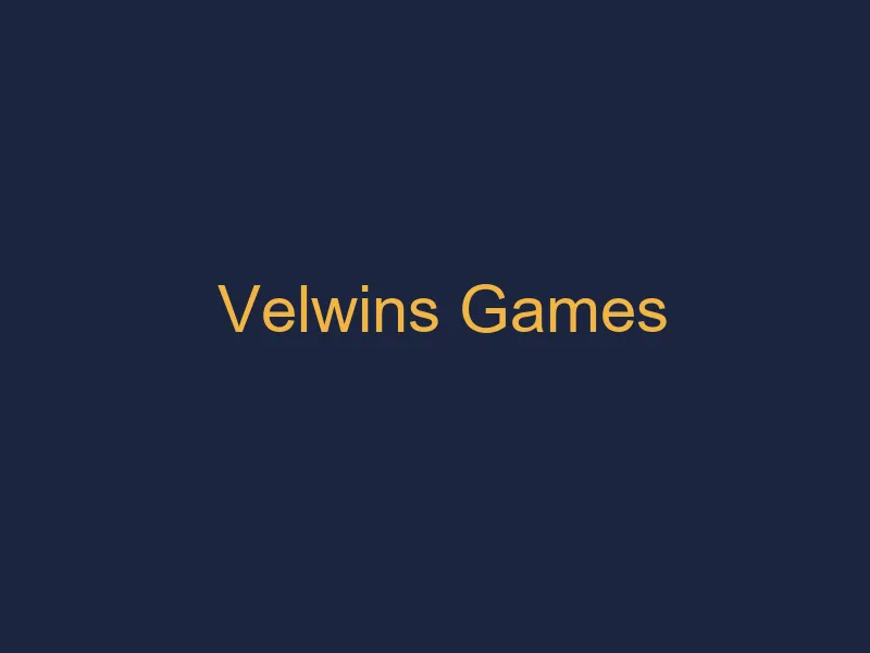Velwins Casino spelaanbod overzicht